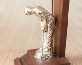 Vintage Wooden 1950s Gold Trophy w/ mid century design