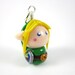 Legend of Zelda Link chibi- Keychain, Necklace, cell phone strap, dust plug
