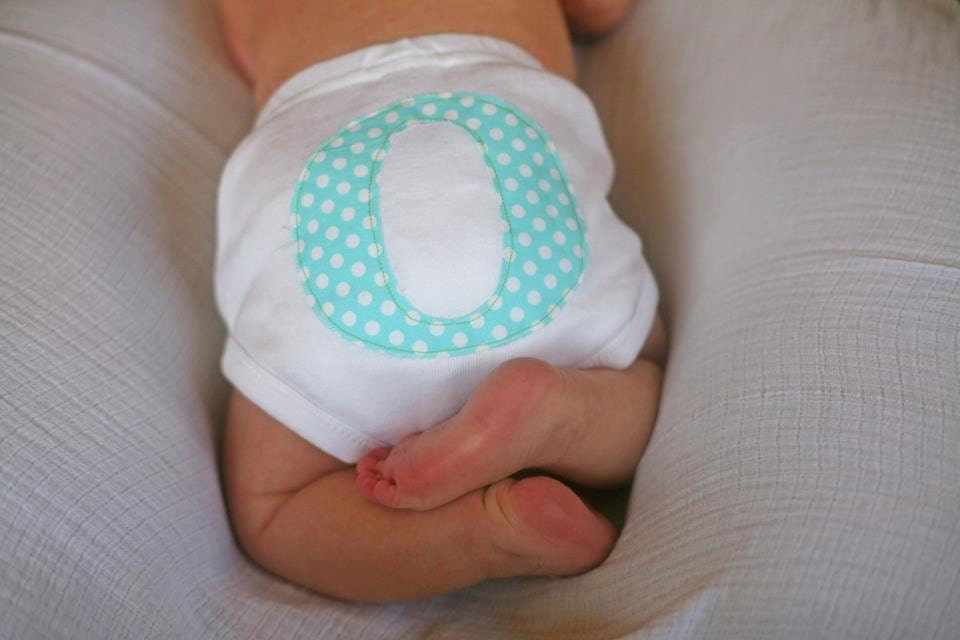 Swanky Shank "Otto's Undies" Baby Boy Diaper Cover Choose Initial