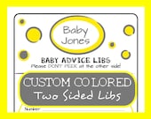 Baby Shower Game Mad Libs - Printable - READY To POP Parenting Advice - Girl Boy Gender Neutral - Polka Dots / Bubbles - PDF