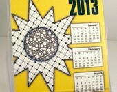 2013 Desk Calendar - Zentangle Inspired Designs