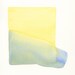 large original watercolor painting, minimalist form in peach and blue grey