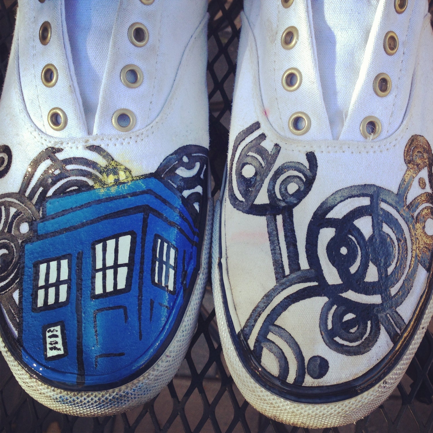 doctor who inspired tardis gallifrey shoes