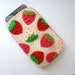 A Bounty of Strawberries- strawberry soft cellphone/ipod/iphone case