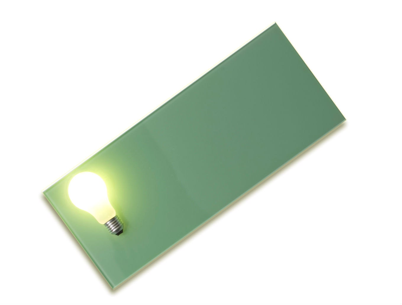 Wall Sconce - Modern Light Fitting - Perito Moreno Light Green Single