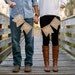 SAVE THE DATE burlap banner - save the dates - Wedding Banner - engagement pictures - Peach hearts - Photography prop