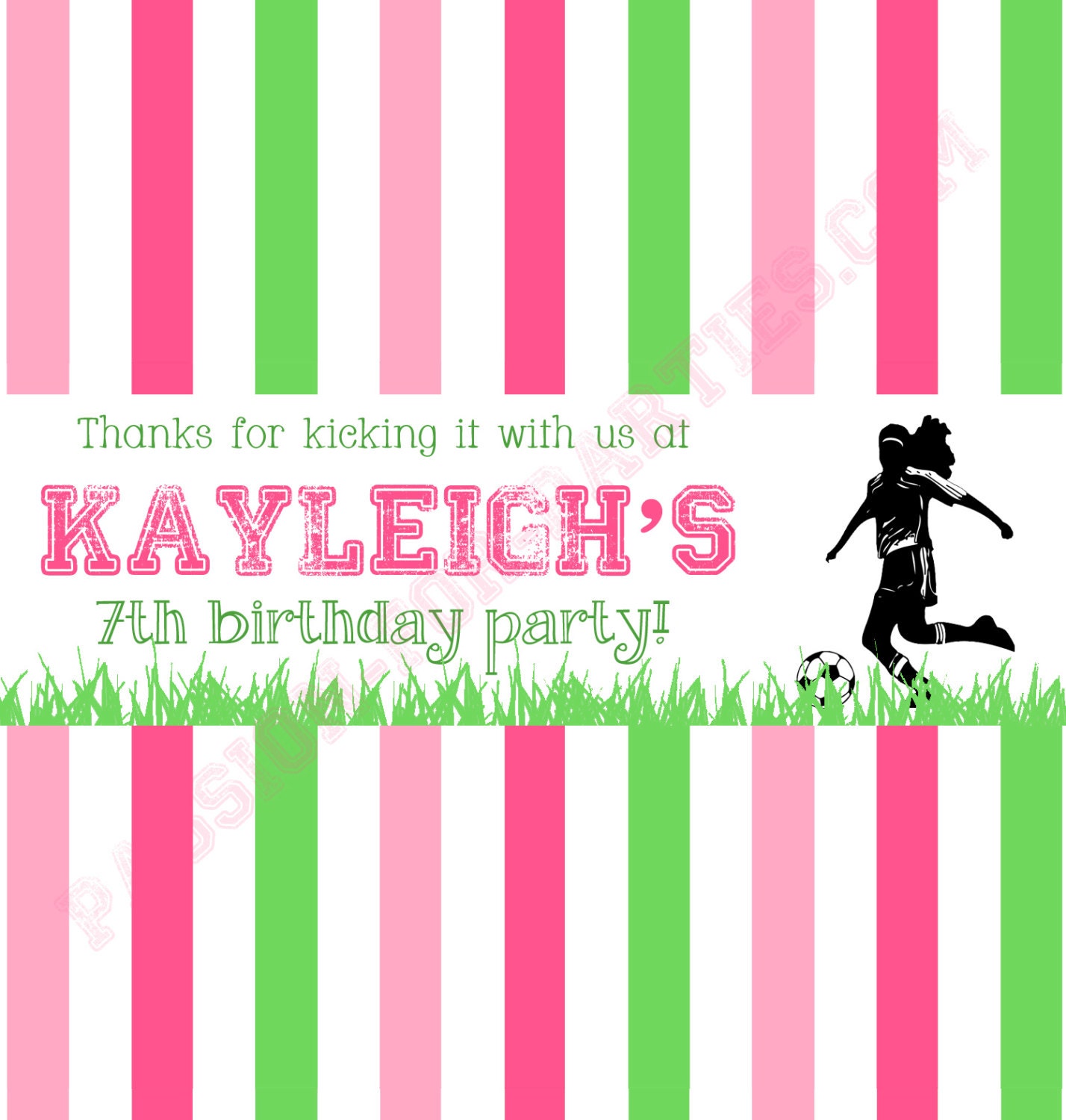 Candy Bar Labels - Girls Soccer Theme Il_170x135