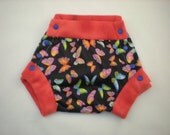 Large PUL and Fleece Side Snapping Diaper Cover