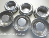 Aluminum Jello Molds Vintage Set of 6
