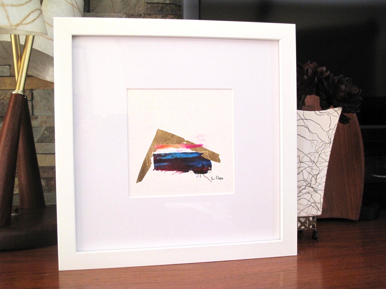 Das Haus-ORIGINAL FRAMED