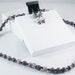 2 Piece Jewelry Set in Purple and Silver