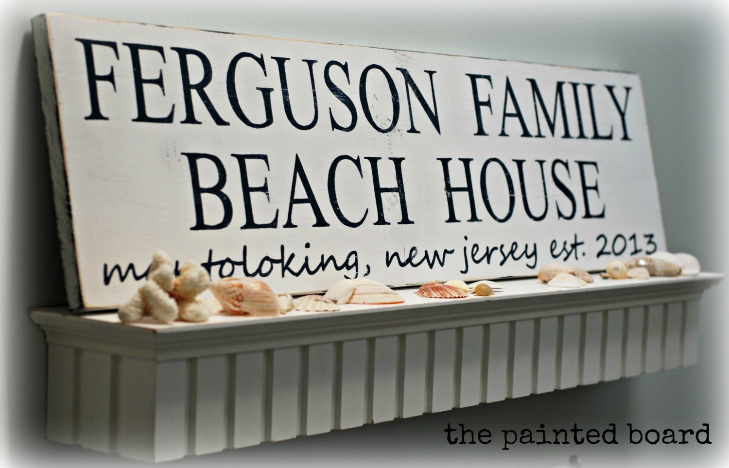 BEACH / LAKE HOUSE Family Sign