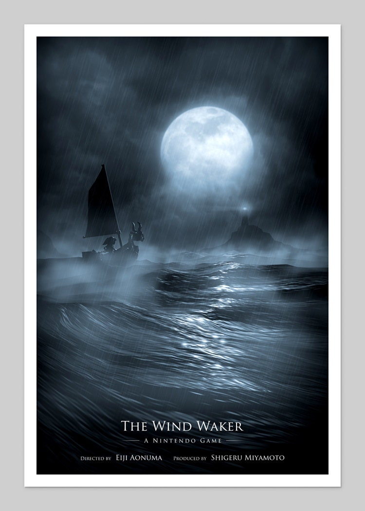 Wind Waker Inspired 13x19 Inch Print