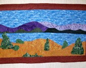 Quilted Landscape, Landscape Quilt,