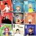 A-Z Horror Icons - ABCs of Bad-Assery pt 2 / 3 Poster Prints of Badasses TV & movies 12"x12" prints Leatherface, Scream, Chucky