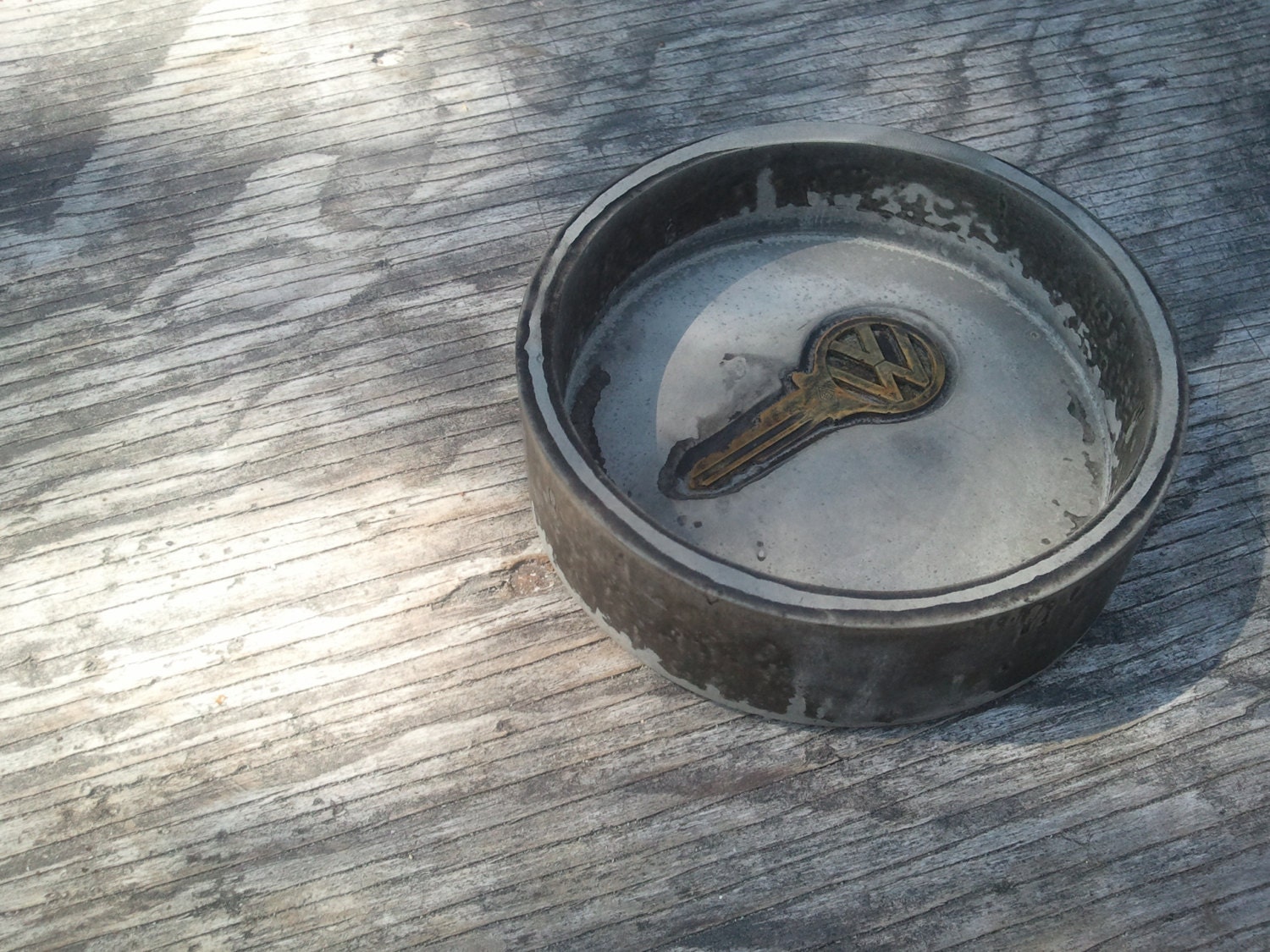 concrete vw key tray bowl urban fossil store keys coins key tray bowl