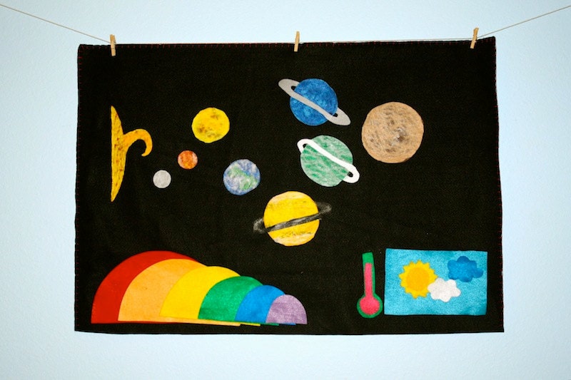 Large Felt Board - Flannel Board - Classroom - Felt Story Board - Montessori Flannel Board
