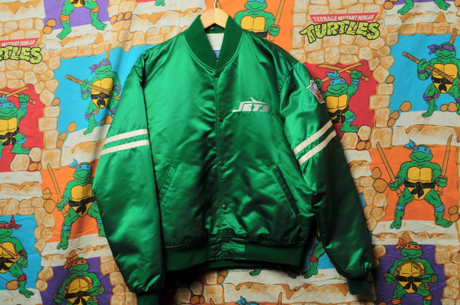 New York Jets Starter Brand Football Jacket L