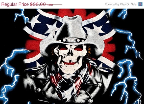 30% OFF USA Thunder "Rebel Spectre" T-Shirt Xl