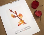 2013 Botanical, 12 Month, Wall Calendar