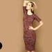 knit dress oxblood bleu light grey blue THE KNIT KID theknitkid red wine Bordeaux knitted