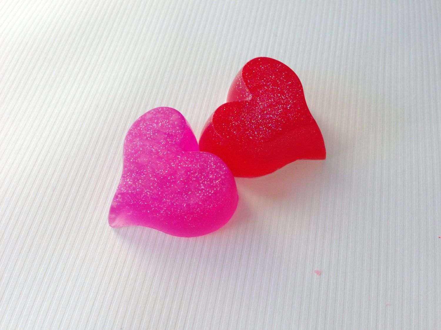 Sweet Hearts Soaps - Valentine Favors - Squeaky Clean Soap