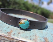 Copper and Turquoise Bangle