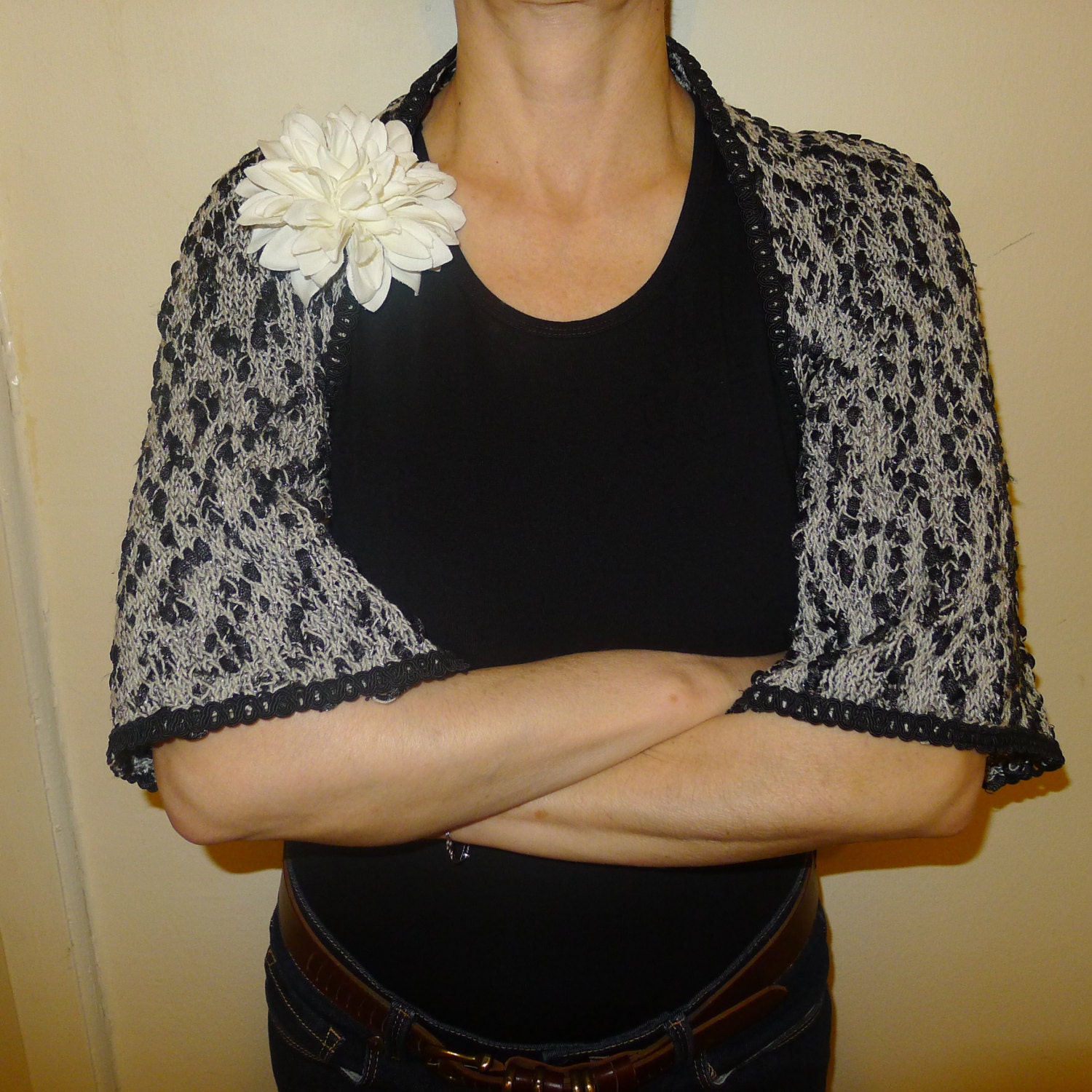 Bolero - Knit Bridal Shrug - Chic Elegant Women Accessories -   Fashion   bolero, knitted