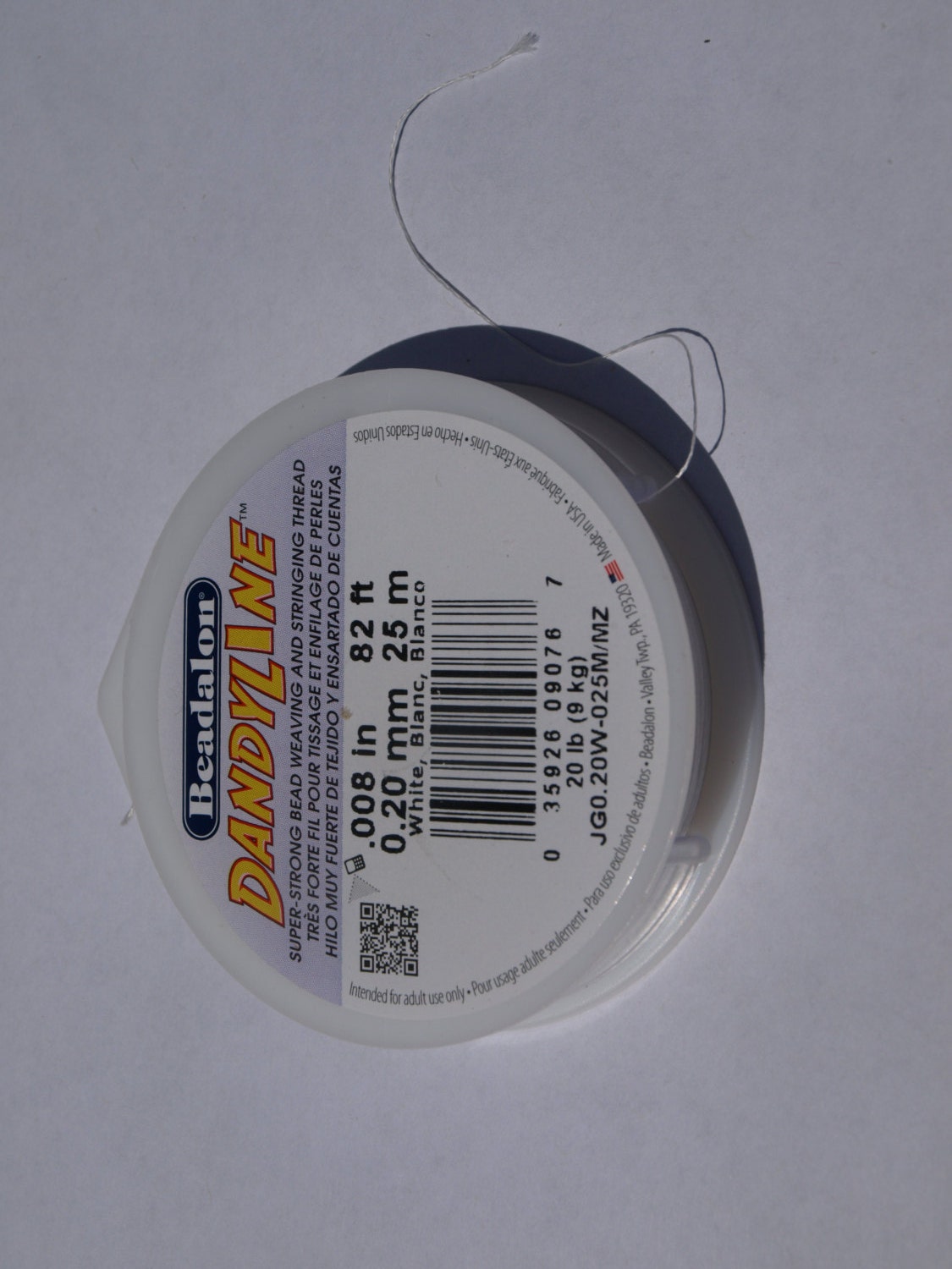 DESTASH- bead thread- jewelry line-supplies