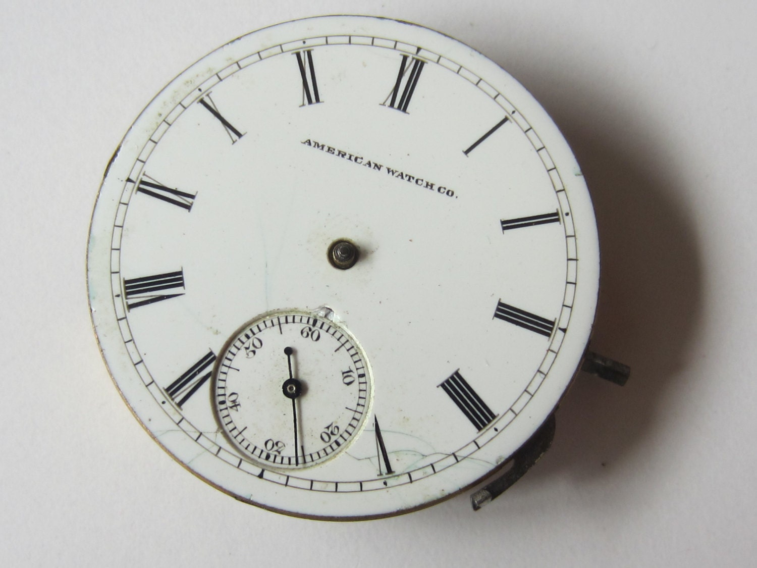 Vintage Pocket Watch Movement - New York Standard