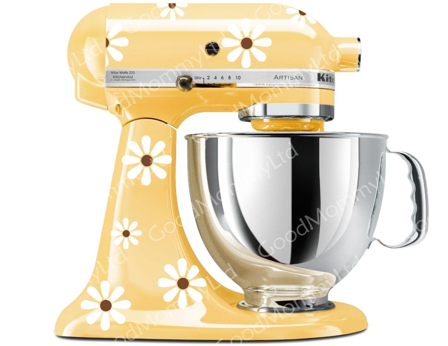KitchenAid Stand Mixer Decal - Vinyl Sticker for Stand Up Mixer Appliance