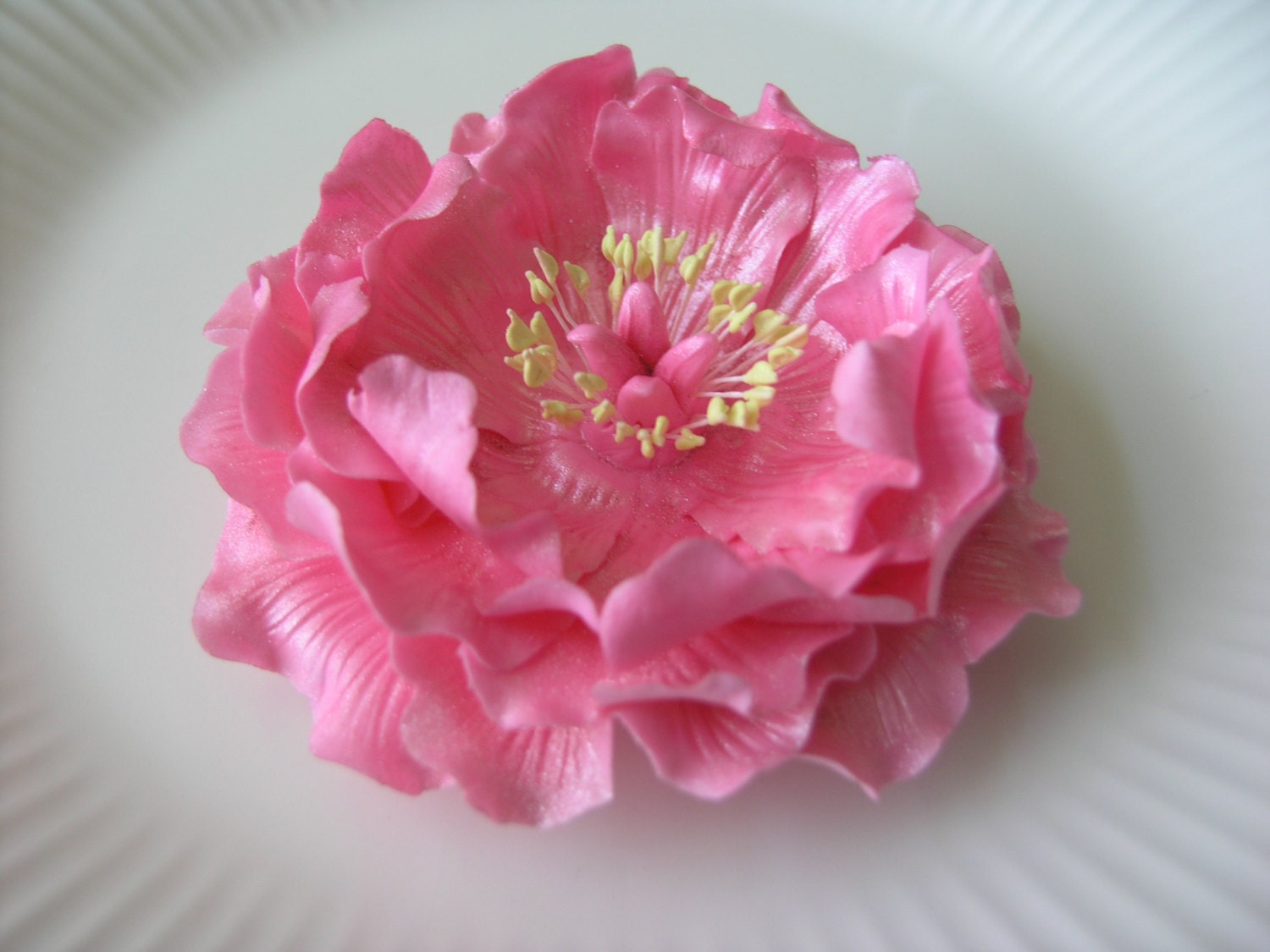 GUM PASTE PEONIES / Gorgeous Cake Decorations