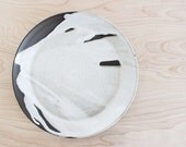 Modern "flow" pattern platter, serving plate, 10 in., Made to Order