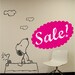SALE. Snoopy Wall Decal. Wall Sticker.