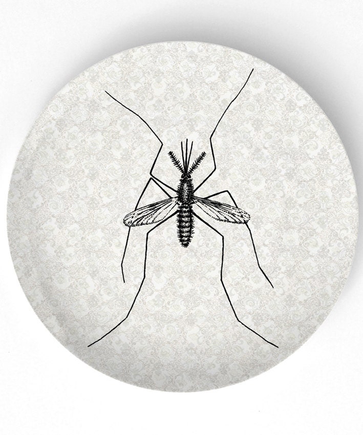 Mosquito  -  10 inch Melamine Plate