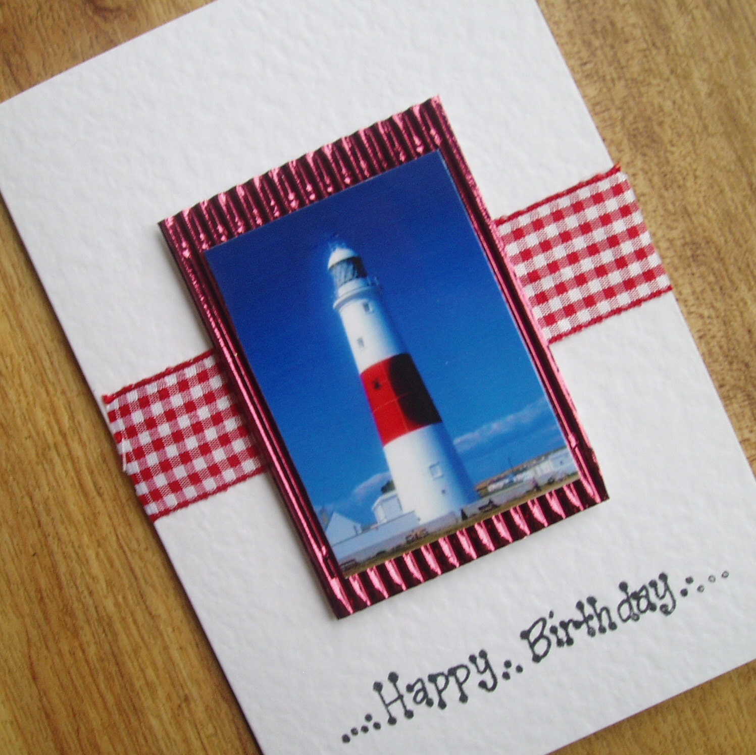 Lighthouse Birthday card