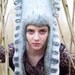 Hand felted 'Headdress for 'Neptune's Wife', suitable for performance or theatre