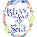 Psalm 103 - 8" x 10" print