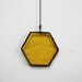 Stained Glass Honeycomb Drop (single)