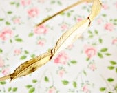 Little Feathers 22K Gold Plated Headband