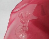 Maroon Sheer Taffeta