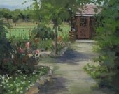 Original Plein Air Painting - "The Shed"