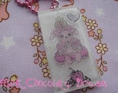 Kawaii Lolita Bunny Resin Necklace