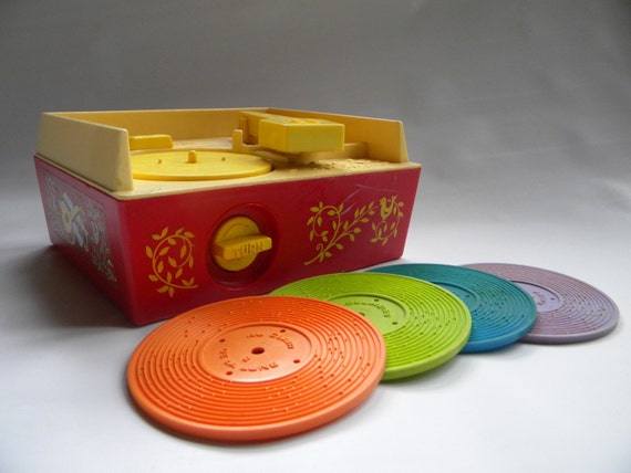 fisher price plastic record player