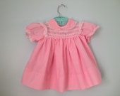 Vintage Pink Party Dress 12mo