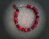 Teacher's bracelet with apple charm