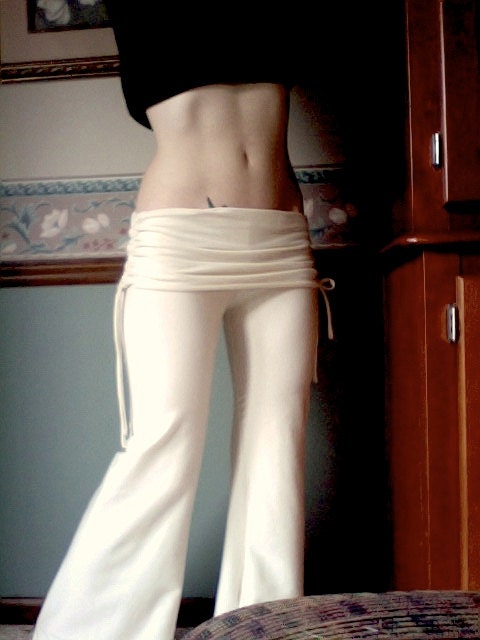 Pants with adjustable mini skirt
