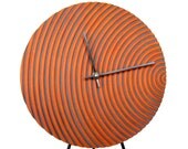 Riptide Wall Clock, modern ceramic industrial minimalist wall hanging art clock housewares home decor