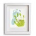 Father's Day Art Print - Personalized Hand and Foot Prints - Gift Idea, Personalized Fathers Day Gift, Gift for Dad, Hand Print, Foot Print