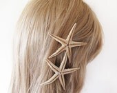Starfish Pins, Starfish Hair Accessories,  Wedding Accessories, Mermaid Hair Accessories, Beach Hair Accessories, Natural